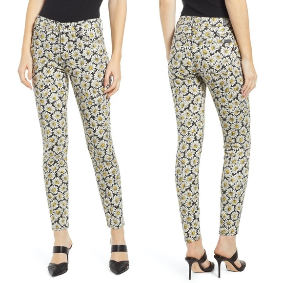 7 Fᴏʀ ᴀʟʟ ᴍᴀɴᴋɪɴᴅ Ankle Skinny in Lazy Daisy Print - Picture 1 of 15